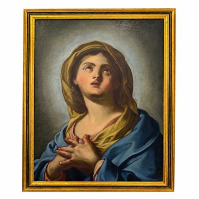 Ambito di Francesco Trevisani, La Vergine, olio su tela
