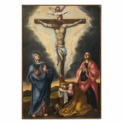 Pittore toscano del XVIII secolo, Crocifissione