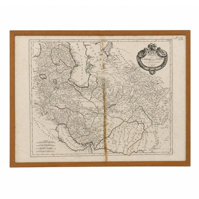 Paolo Santini, Carte de L'Empire de Perse (Venezia 1729 - Belluno 1793)