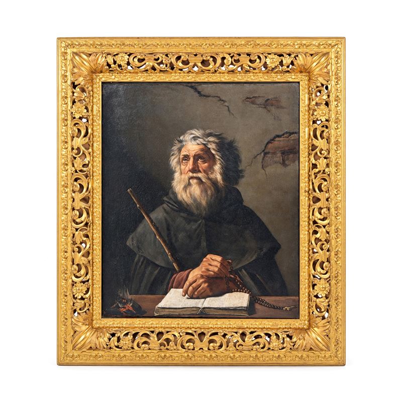 Pittore emiliano del XVII secolo, Sant’Antonio Abate