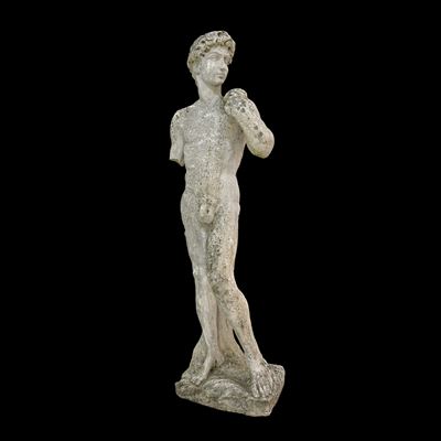 David, Scultura in Pietra Composta