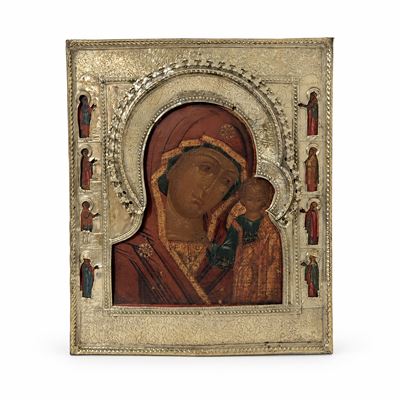 Vergine di Kazan, Icona, Russia, XIX Secolo