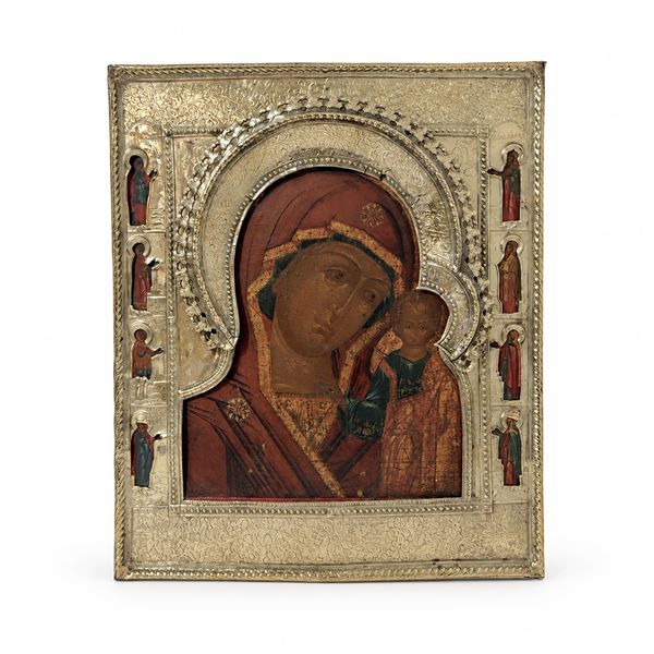 Vergine di Kazan, icona, Russia, XIX secolo