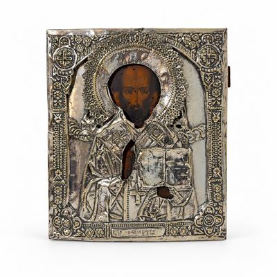 San Nicola, Icona, Russia, XIX Secolo