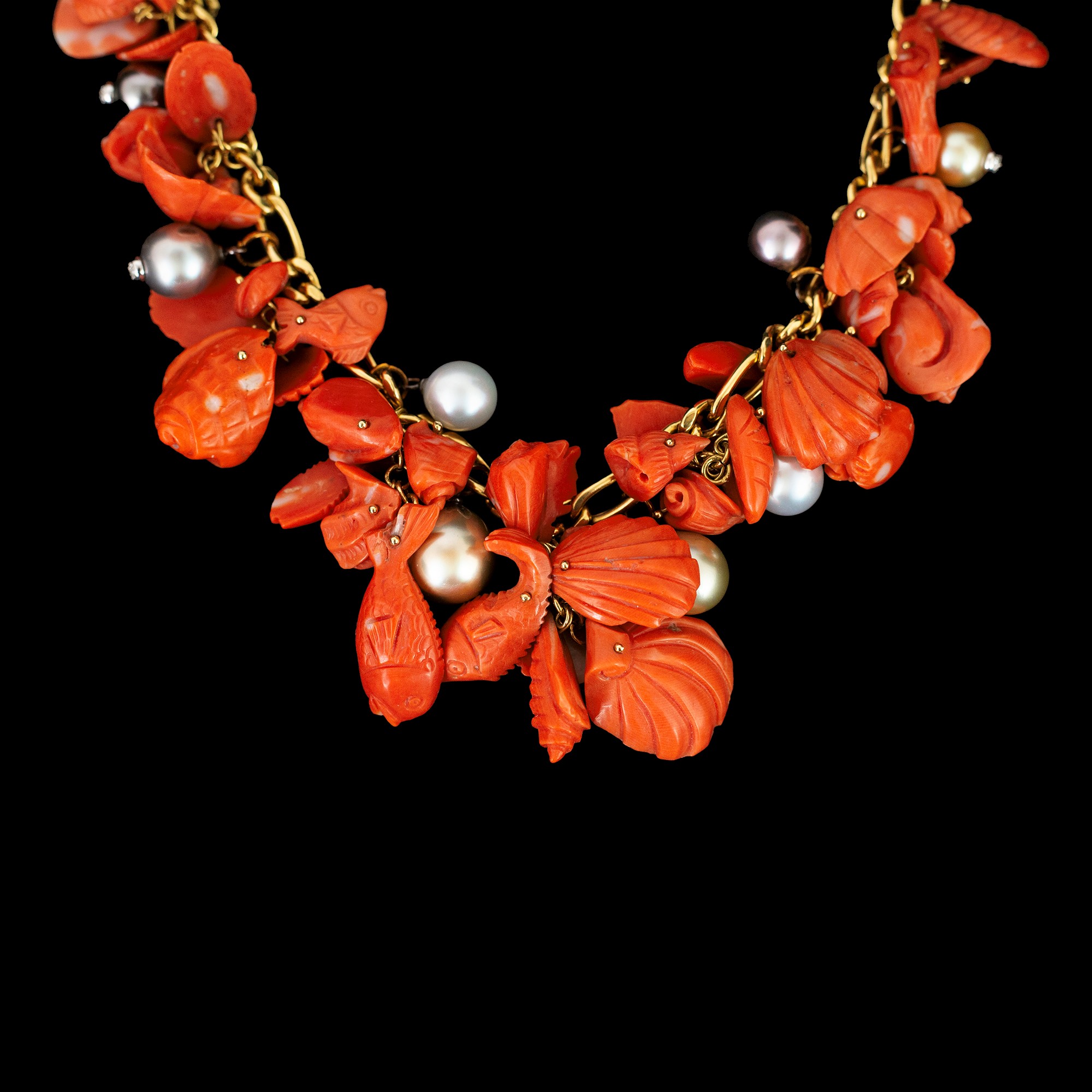 Collana in Oro Giallo 18 Kt.