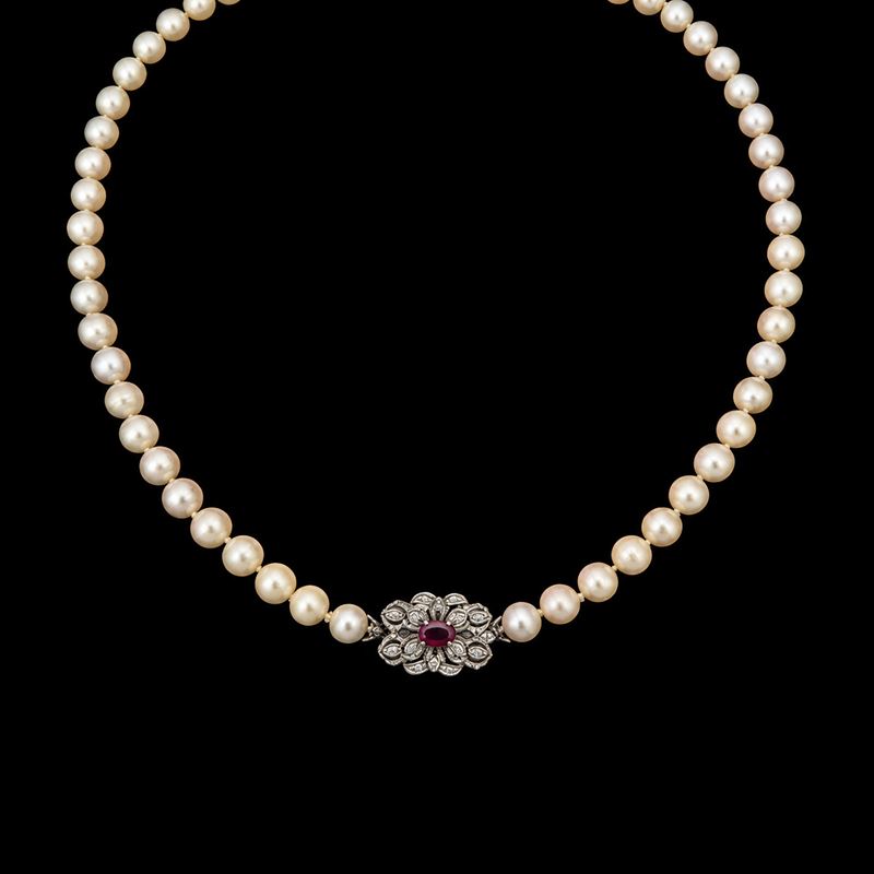 Collana di Perle Giapponesi