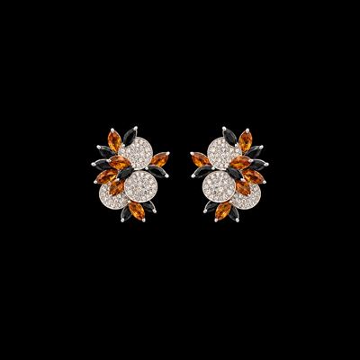 Paio di Orecchini in Oro Bianco 18kt.